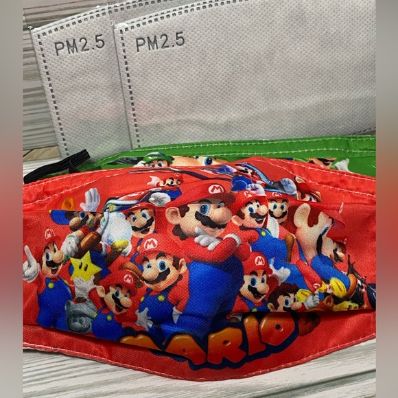 Mario And Luigi Face Masks - Picture 2 of 6